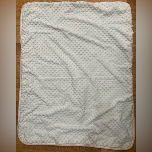 Baby Girl Boho Floral Feather Minky Blanket Crib Comforter Quilt Sheet Set - Picture 3 of 7